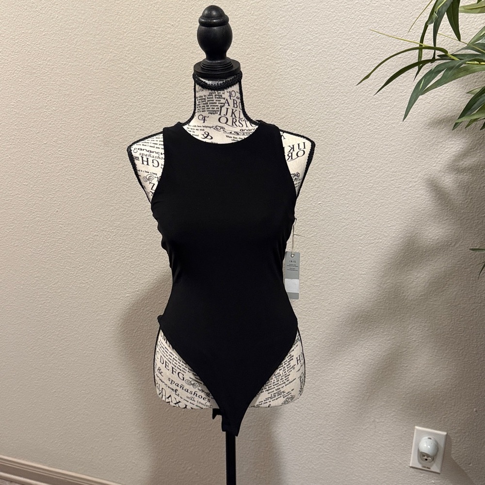 Iris Classic Black Kids Bodysuit